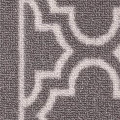 Trellis Grey 2 ft. x 5 ft. Accent Rug by TrafficMaster -Cozy Floor Style grey trafficmaster area rugs mt1004418us c3 1000