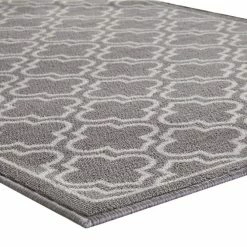 Trellis Grey 2 ft. 6 in. x 4 ft. Accent Rug by TrafficMaster 9 Trellis Grey 2 ft. 6 in. x 4 ft. Accent Rug by TrafficMaster -Cozy Floor Style grey trafficmaster area rugs mt1004446 1f 1000