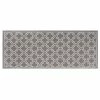 Trellis Grey 2 ft. x 5 ft. Trellis Polyester Accent Rug by TrafficMaster -Cozy Floor Style grey trafficmaster area rugs mt1005612us 64 1000