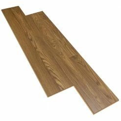 Kellum Valley Gunstock Oak 7 mm T x 8.03 in. W Laminate Wood Flooring (23.91 sq.ft/Case) by TrafficMaster -Cozy Floor Style gunstock brown trafficmaster laminate wood flooring 360731 22430 1f 1000