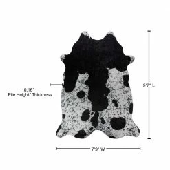 Winston 9 Holstein 7 ft. 9 in. x 9 ft. 7 in. Faux Hyde Area Rug by Addison Rugs 10 Winston 9 Holstein 7 ft. 9 in. x 9 ft. 7 in. Faux Hyde Area Rug by Addison Rugs -Cozy Floor Style holstein addison rugs area rugs hdwn9ho8x10 76 1000