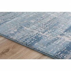 Apollo 5 Indigo 1 ft. 6 in. x 2 ft. 5 in. Distressed Crosshatch Indoor Area Rug by Addison Rugs -Cozy Floor Style indigo addison rugs area rugs hdap5in20x30 4f 1000