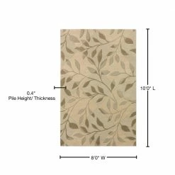 Ascot 21 Diamond Floral Ivory 8 ft. x 10 ft. Area Rug by Addison Rugs 14 Ascot 21 Diamond Floral Ivory 8 ft. x 10 ft. Area Rug by Addison Rugs -Cozy Floor Style ivory addison rugs area rugs hdas21iv8x10 76 1000