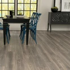 Jessamine Oak 7 mm T x 7.5 in. W Laminate Wood Flooring (26.8 sq.ft/Case) by TrafficMaster -Cozy Floor Style jessamine oak trafficmaster laminate wood flooring tm1 31 1000