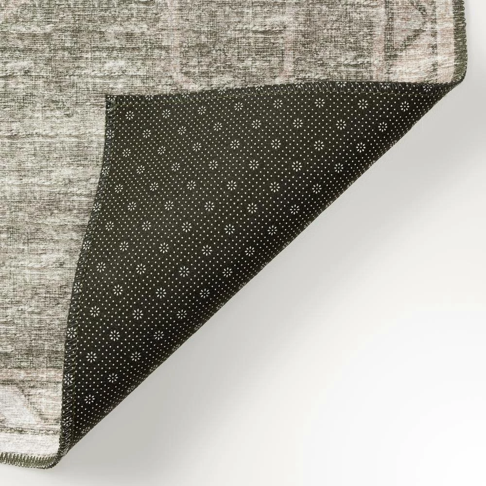 Modena Khaki 1 ft. 8 in. x 2 ft. 6 in. Persian Accent Rug by Addison Rugs 5 Modena Khaki 1 ft. 8 in. x 2 ft. 6 in. Persian Accent Rug by Addison Rugs - Image 3