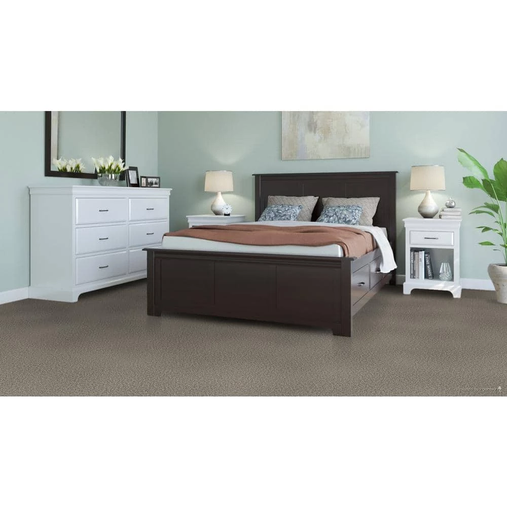 Willow Kirkdale Beige Residential 18 in. x 18 Peel and Stick Carpet Tile (10 Tiles/Case) 22.5 sq. ft. by TrafficMaster 12 Willow Kirkdale Beige Residential 18 in. x 18 Peel and Stick Carpet Tile (10 Tiles/Case) 22.5 sq. ft. by TrafficMaster - Image 10