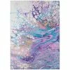 Copeland Lavender 3 ft. x 5 ft. Abstract Area Rug by Addison Rugs