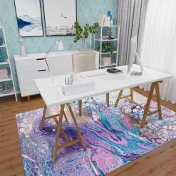 Copeland Lavender 3 ft. x 5 ft. Abstract Area Rug by Addison Rugs 19 Copeland Lavender 3 ft. x 5 ft. Abstract Area Rug by Addison Rugs -Cozy Floor Style lavender addison rugs area rugs hdkc19lv3x5 d4 1000
