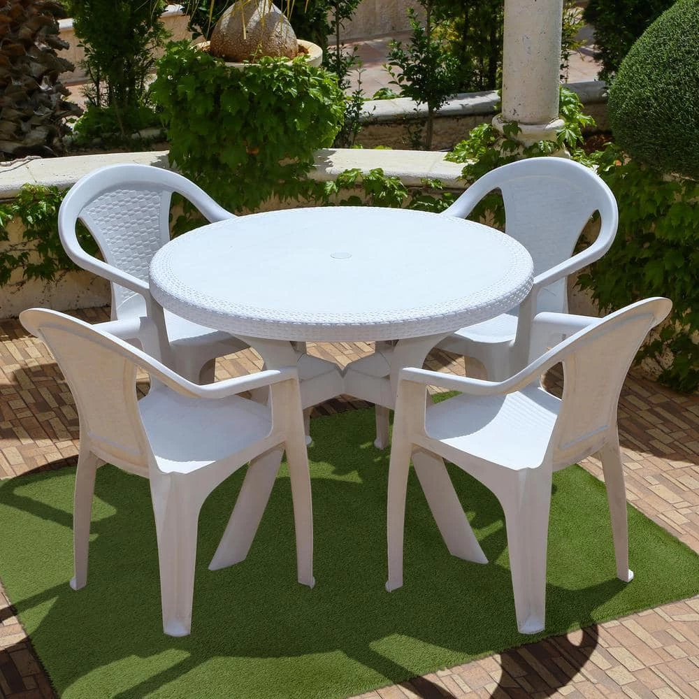 5 ft. x 7.5 ft. Light Green Artificial Grass Rug by TrafficMaster 4 5 ft. x 7.5 ft. Light Green Artificial Grass Rug by TrafficMaster - Image 2