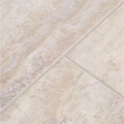 Light Grey 12 in. x 24 in. Travertine Peel and Stick Vinyl Tile Flooring (20 sq. ft. / case) by TrafficMaster 10 Light Grey 12 in. x 24 in. Travertine Peel and Stick Vinyl Tile Flooring (20 sq. ft. / case) by TrafficMaster -Cozy Floor Style light grey travertine trafficmaster vinyl tile 221924u 40 1000