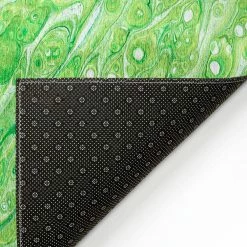 Copeland Lime 1 ft. 8 in. x 2 ft. 6 in. Abstract Accent Rug by Addison Rugs -Cozy Floor Style lime addison rugs area rugs hdkc5lm20x30 66 1000