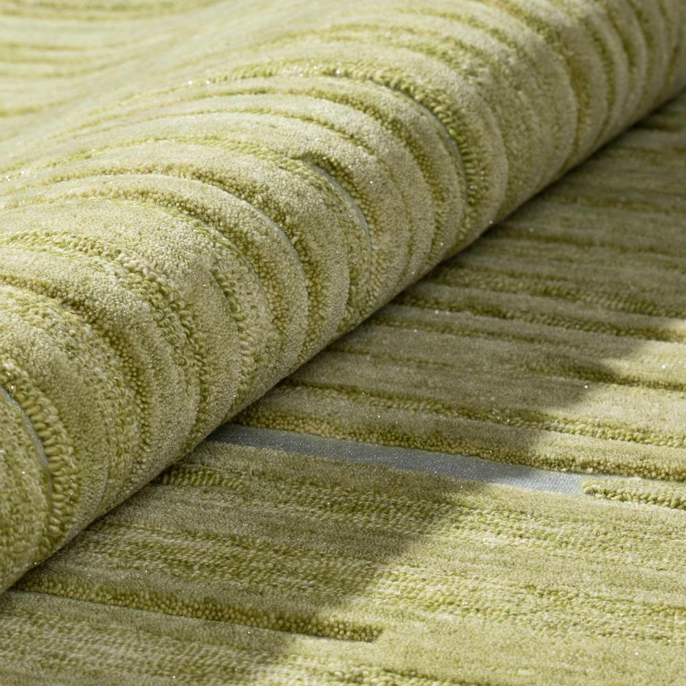 Ritz 1 Lime 9 ft. x 13 ft. Area Rug by Addison Rugs 8 Ritz 1 Lime 9 ft. x 13 ft. Area Rug by Addison Rugs - Image 6