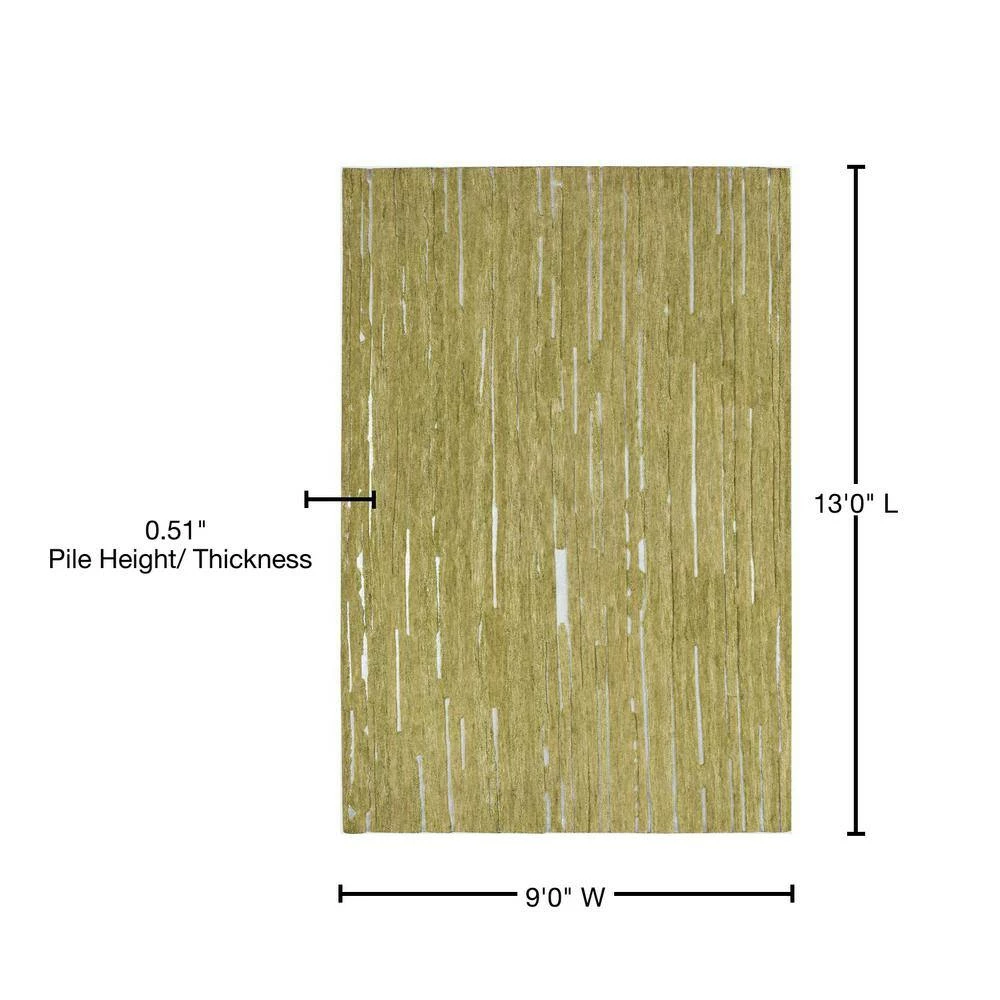 Ritz 1 Lime 9 ft. x 13 ft. Area Rug by Addison Rugs 10 Ritz 1 Lime 9 ft. x 13 ft. Area Rug by Addison Rugs - Image 8