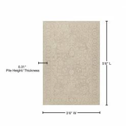 Delano 4 Linen 3 ft. 6 in. x 5 ft. 6 in. Area Rug by Addison Rugs 22 Delano 4 Linen 3 ft. 6 in. x 5 ft. 6 in. Area Rug by Addison Rugs -Cozy Floor Style linen addison rugs area rugs hddl4li4x6 76 1000