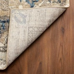 Provincial 7 Linen 7 ft. 10 in. x 10 ft. 7 in. Medallion Persian Area Rug by Addison Rugs -Cozy Floor Style linen addison rugs area rugs hdpc7li8x11 66 1000