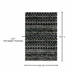 Concord 2 Midnight 8 ft. x 10 ft. Area Rug by Addison Rugs 14 Concord 2 Midnight 8 ft. x 10 ft. Area Rug by Addison Rugs -Cozy Floor Style midnight addison rugs area rugs hdcd2mi8x10 76 1000