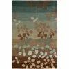 Ascot 1 Striped Floral Mocha 8 ft. x 10 ft. Area Rug by Addison Rugs -Cozy Floor Style mocha addison rugs area rugs hdas1mo8x10 64 1000