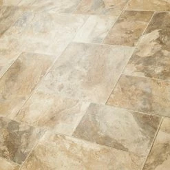Modular Natural Slate Stone Residential Vinyl Sheet Flooring 12ft. Wide x Cut to Length by TrafficMaster -Cozy Floor Style modular natural slate trafficmaster vinyl sheet flooring u3130 258c938p144 1f 1000