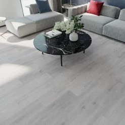 SPC 7-/16 in. W Mont-Orford Gray Oak Waterproof Click-Lock Luxury Vinyl Plank Flooring (28.84 sq. ft./Case) by TrafficMaster 11 SPC 7-/16 in. W Mont-Orford Gray Oak Waterproof Click-Lock Luxury Vinyl Plank Flooring (28.84 sq. ft./Case) by TrafficMaster -Cozy Floor Style mont orford gray oak trafficmaster vinyl plank flooring tm2106 4f 1000