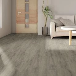 Moonstone 5.98 in. W Click lock Rigid Core Click Lock Luxury Vinyl Plank Flooring (23.95 sq. ft./case) by TrafficMaster -Cozy Floor Style moonstone trafficmaster vinyl plank flooring vtrhdnight6x36 c3 1000