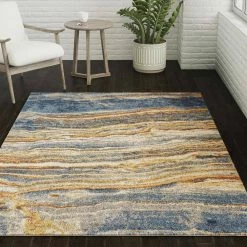 Ankara 18 Multi 8 Ft. x 10 Ft. Geode Area Rug by Addison Rugs -Cozy Floor Style multi addison rugs area rugs hdan18mu8x10 31 1000