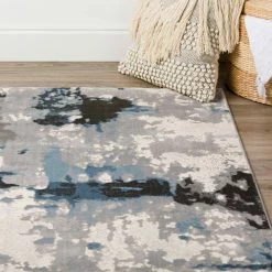 Apollo Grey 2 ft.3 in. x 7 ft.5 in. Abstract Polypropylene Runner Rug by Addison Rugs 21 Apollo Grey 2 ft.3 in. x 7 ft.5 in. Abstract Polypropylene Runner Rug by Addison Rugs -Cozy Floor Style multi addison rugs area rugs hdap2mu2x7 76 1000