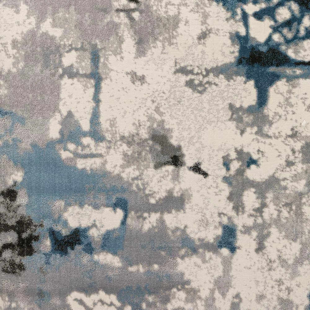 Apollo Grey 2 ft.3 in. x 7 ft.5 in. Abstract Polypropylene Runner Rug by Addison Rugs 6 Apollo Grey 2 ft.3 in. x 7 ft.5 in. Abstract Polypropylene Runner Rug by Addison Rugs - Image 4