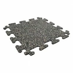 18 in. x 18 in. Rubber Gym/Exercise Flooring Tiles with Nike Grind (14.32 sq. ft.) (6-Pack) Colors will Vary by TrafficMaster -Cozy Floor Style multi colored specs light gray base trafficmaster gym floor tiles 58807 4f 1000