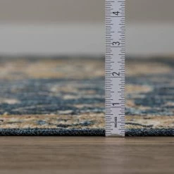 Fergus 3 Navy 2 ft. 3 in. x 7 ft. 5 in. Runner Rug by Addison Rugs -Cozy Floor Style navy addison rugs area rugs hdfg3na2x7 1f 1000