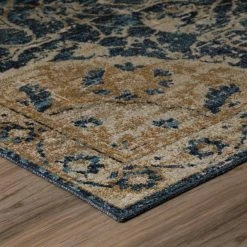 Fergus 3 Navy 2 ft. 3 in. x 7 ft. 5 in. Runner Rug by Addison Rugs -Cozy Floor Style navy addison rugs area rugs hdfg3na2x7 4f 1000