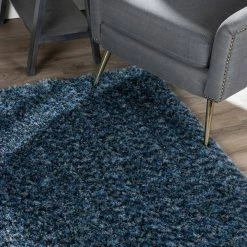 Flannery 1 Navy 2 ft. x 3 ft. Area Rug by Addison Rugs -Cozy Floor Style navy addison rugs area rugs hdfl1na2x3 1d 1000