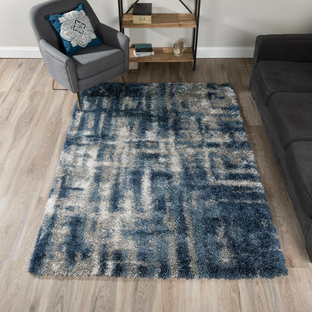Verona 11 Navy 9 FT. 6 IN. X 13 FT. 2 IN. Area Rug by Addison Rugs 13 Verona 11 Navy 9 FT. 6 IN. X 13 FT. 2 IN. Area Rug by Addison Rugs - Image 11