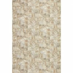 Neutral Square Slate Stone Residential Vinyl Sheet Flooring 12ft. Wide x Cut to Length by TrafficMaster -Cozy Floor Style neutral slate trafficmaster vinyl sheet flooring u6920 258c990p144 4f 1000