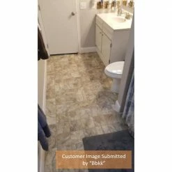 Neutral Square Slate Stone Residential Vinyl Sheet Flooring 12ft. Wide x Cut to Length by TrafficMaster -Cozy Floor Style neutral slate trafficmaster vinyl sheet flooring u6920 258c990p144 d4 1000