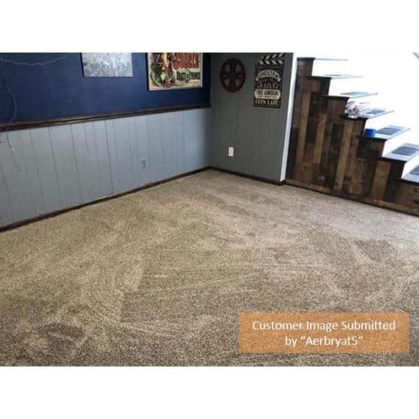 Calico Rock Brown Residential 18 in. x 18 Peel and Stick Carpet Tile (10 Tiles/Case) 22.50 sq. ft. by TrafficMaster 11 Calico Rock Brown Residential 18 in. x 18 Peel and Stick Carpet Tile (10 Tiles/Case) 22.50 sq. ft. by TrafficMaster - Image 9