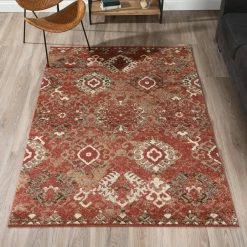 Richmond 10 Paprika 8 ft. 2 in. X 10 ft. Area Rug by Addison Rugs -Cozy Floor Style paprika addison rugs area rugs hdri10pa8x10 31 1000