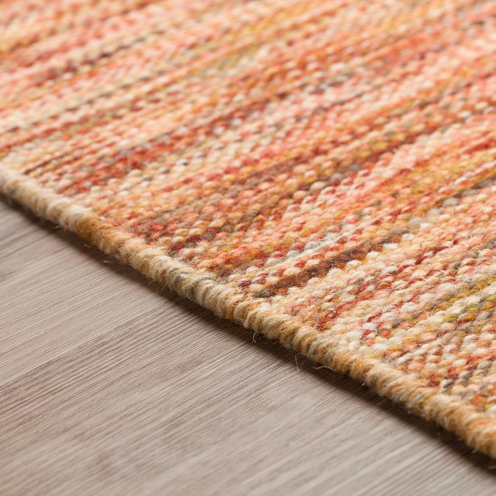 Walden Woven Wool Paprika 8 ft. x 10 ft. Area Rug by Addison Rugs 4 Walden Woven Wool Paprika 8 ft. x 10 ft. Area Rug by Addison Rugs - Image 2