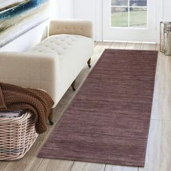 Corbett 1 Plum 2 ft. 3 in. x 7 ft. 6 in. Area Rug by Addison Rugs -Cozy Floor Style plum addison rugs area rugs hdcb1pl2x8 31 1000