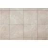 Portland Stone Gray 18 in. x 18 in. Glazed Ceramic Floor and Wall Tile (17.44 sq. ft. / case) by TrafficMaster -Cozy Floor Style portland stone gray trafficmaster ceramic tile ulmk18181pv 64 1000