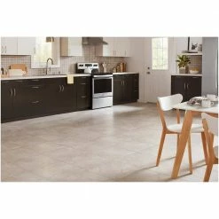 Portland Stone Gray 18 in. x 18 in. Glazed Ceramic Floor and Wall Tile (17.44 sq. ft. / case) by TrafficMaster 28 Portland Stone Gray 18 in. x 18 in. Glazed Ceramic Floor and Wall Tile (17.44 sq. ft. / case) by TrafficMaster -Cozy Floor Style portland stone gray trafficmaster ceramic tile ulmk18181pv d4 1000
