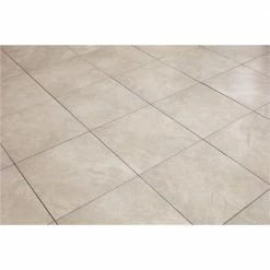 Portland Stone Gray 18 in. x 18 in. Glazed Ceramic Floor and Wall Tile (348.8 sq. ft. / pallet) by TrafficMaster -Cozy Floor Style portland stone gray trafficmaster ceramic tile ulmk1818pl1pv 77 1000