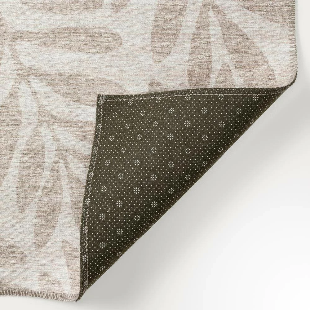 Modena Putty 9 ft. x 12 ft. Floral Area Rug by Addison Rugs 5 Modena Putty 9 ft. x 12 ft. Floral Area Rug by Addison Rugs - Image 3