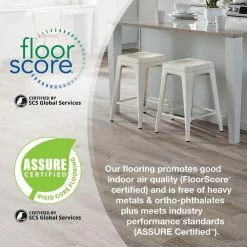 6 in. W Sandpiper Oak GripStrip Luxury Vinyl Plank Flooring (24 sq. ft./case) by TrafficMaster -Cozy Floor Style sandpiper oak trafficmaster vinyl plank flooring 03919 76 1000