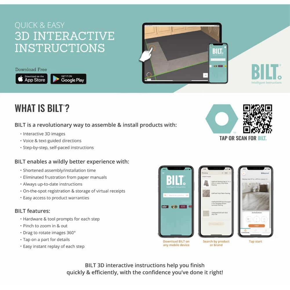 Handscraped Saratoga Hickory 7 mm Thick x 7-2/3 in. Wide x 50-5/8 in. Length Laminate Flooring (1063.5 sq. ft. / pallet) by TrafficMaster 8 Handscraped Saratoga Hickory 7 mm Thick x 7-2/3 in. Wide x 50-5/8 in. Length Laminate Flooring (1063.5 sq. ft. / pallet) by TrafficMaster - Image 6