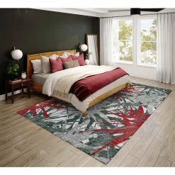 Evolve Scarlet 9 ft. x 12 ft. Color Splash Area Rug by Addison Rugs -Cozy Floor Style scarlet addison rugs area rugs hdee6sc9x12 31 1000