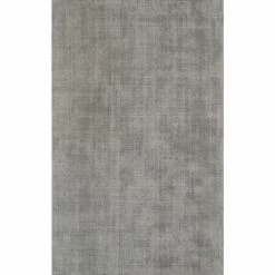 Audrey 1 Silver 9'X13' Solid Hand Loomed Wool and Viscose Indoor by Addison Rugs