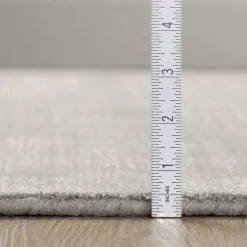 Audrey 1 Silver 9'X13' Solid Hand Loomed Wool and Viscose Indoor by Addison Rugs -Cozy Floor Style silver addison rugs area rugs hdau1si9x13 c3 1000