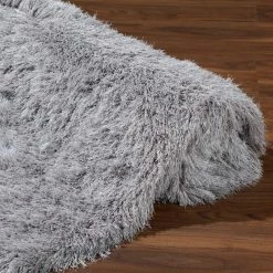 Sensation 1 Silver 9 ft. x 13 ft. Area Rug by Addison Rugs -Cozy Floor Style silver addison rugs area rugs hdss1si9x13 77 1000