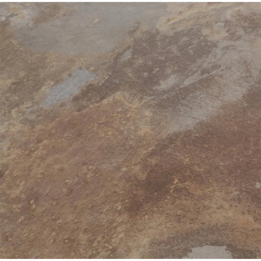 Groutable 18 in. x 18 in. Slate Peel and Stick Vinyl Tile (36 sq. ft. / case) by TrafficMaster 8 Groutable 18 in. x 18 in. Slate Peel and Stick Vinyl Tile (36 sq. ft. / case) by TrafficMaster - Image 6