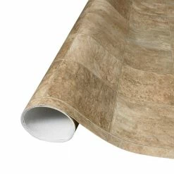 Pro Basic Refined Slate Neutral Stone Residential Vinyl Sheet Flooring 12ft. Wide x Cut to Length by TrafficMaster -Cozy Floor Style slate neutral trafficmaster vinyl sheet flooring c9770406k536g14 44 1000